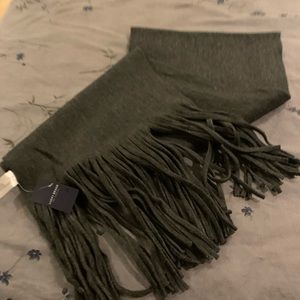 Lucky brand dark gray scarf- never worn